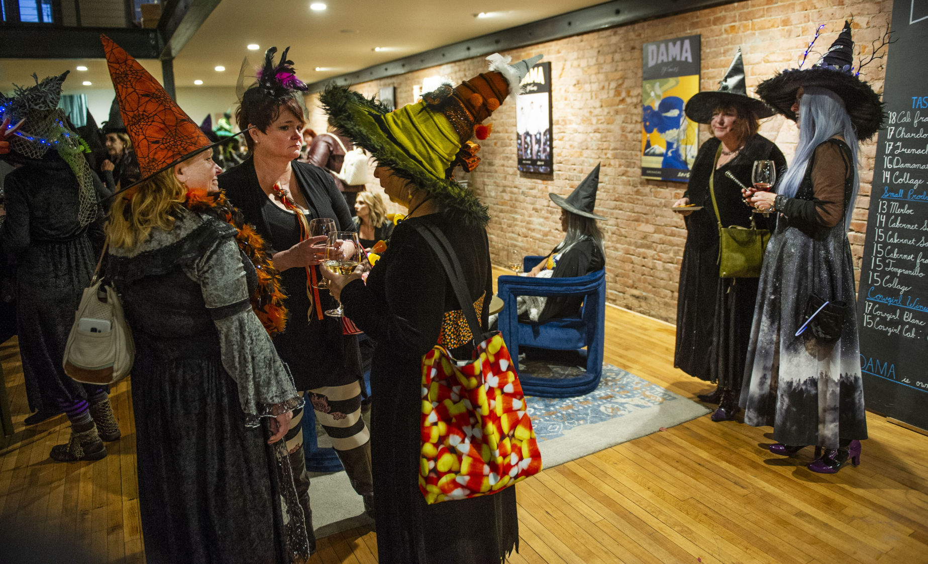 Witches Walk, with wine